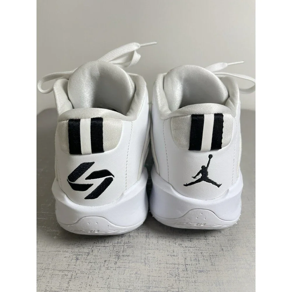 Nike Jordan Luka 3 White/Black-Volt Glow Green Basketball Shoes Men's 10 M